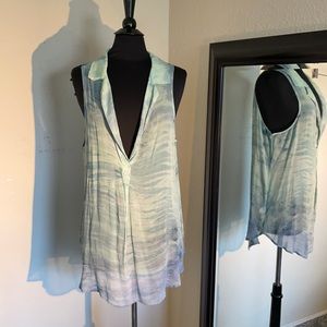 Gypsy 05 Sleeveless Silk Tunic